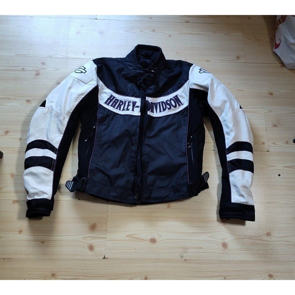 Harley-Davidson Women's Vent Riding Jacket Size L  Motorcycles Purple Black